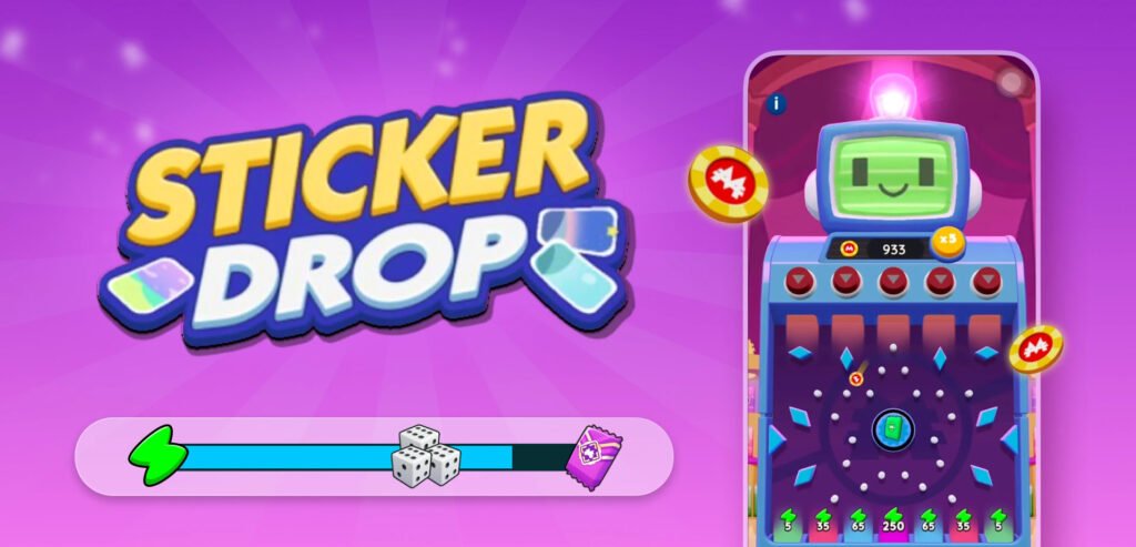Monopoly Go Peg-E Sticker Drop Rewards 