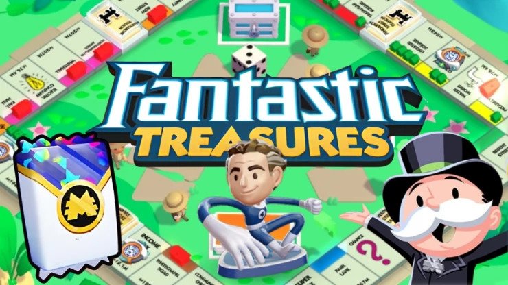 Monopoly Go Fantastic Treasures Rewards and Milestones July 16-20